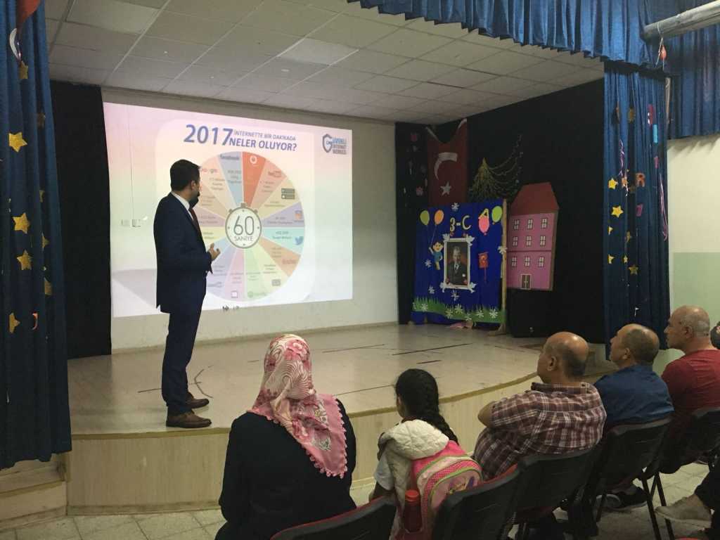Ankara Sincan Dr. Nurettin Beyhan Elbir İlkokulu Ebeveynler İçin Bilinçli ve Güvenli İnternet Semineri