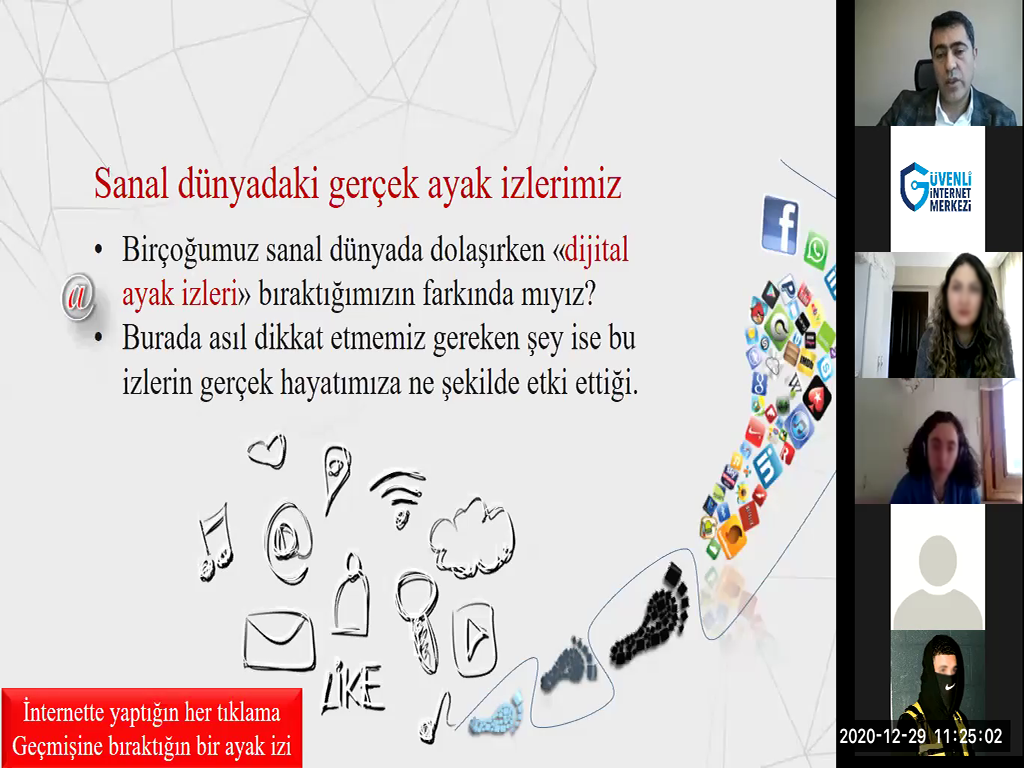 Ankara Çankaya Mutlukent Anadolu Lisesi Öğrencilerine Yönelik Online Eğitim