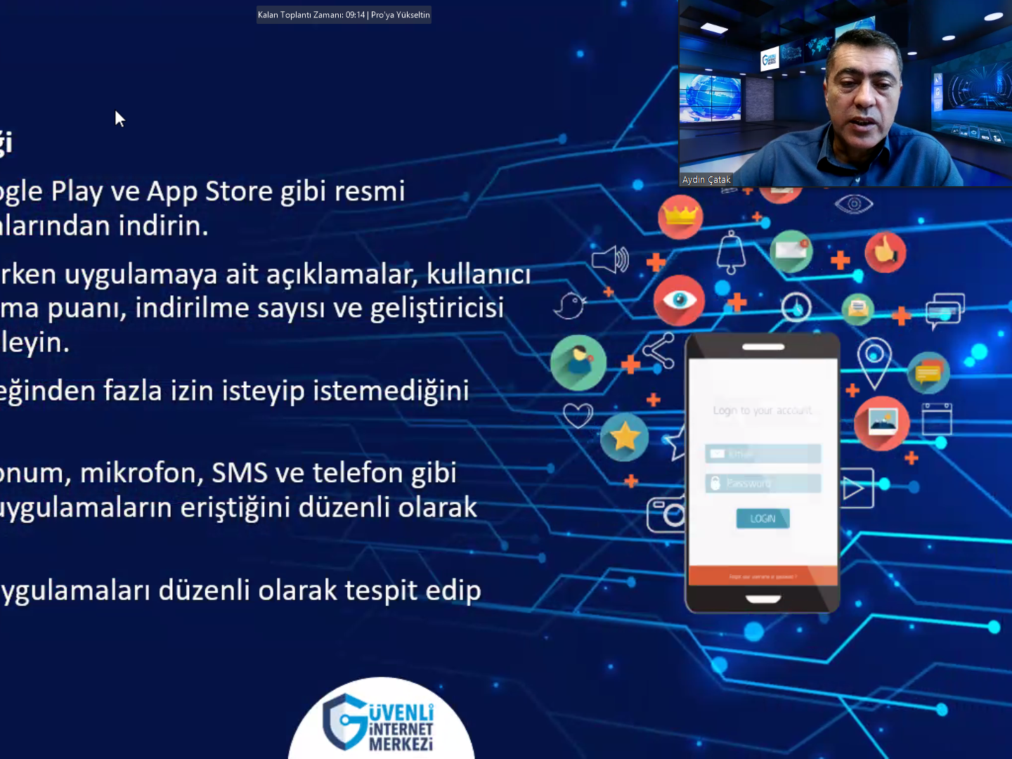 Ankara Sincan Atıf Benderlioğlu Ortaokulu Öğrencilerine Yönelik Bilinçli ve Güvenli İnternet Kullanımı Semineri