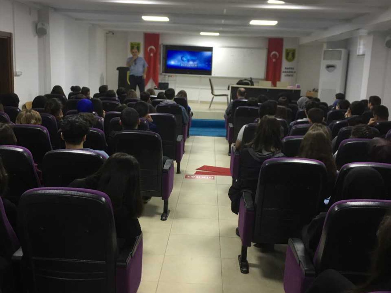 Samsun Bafra Anadolu Lisesinde, Bilinçli Ve Güvenli İnternet Semineri