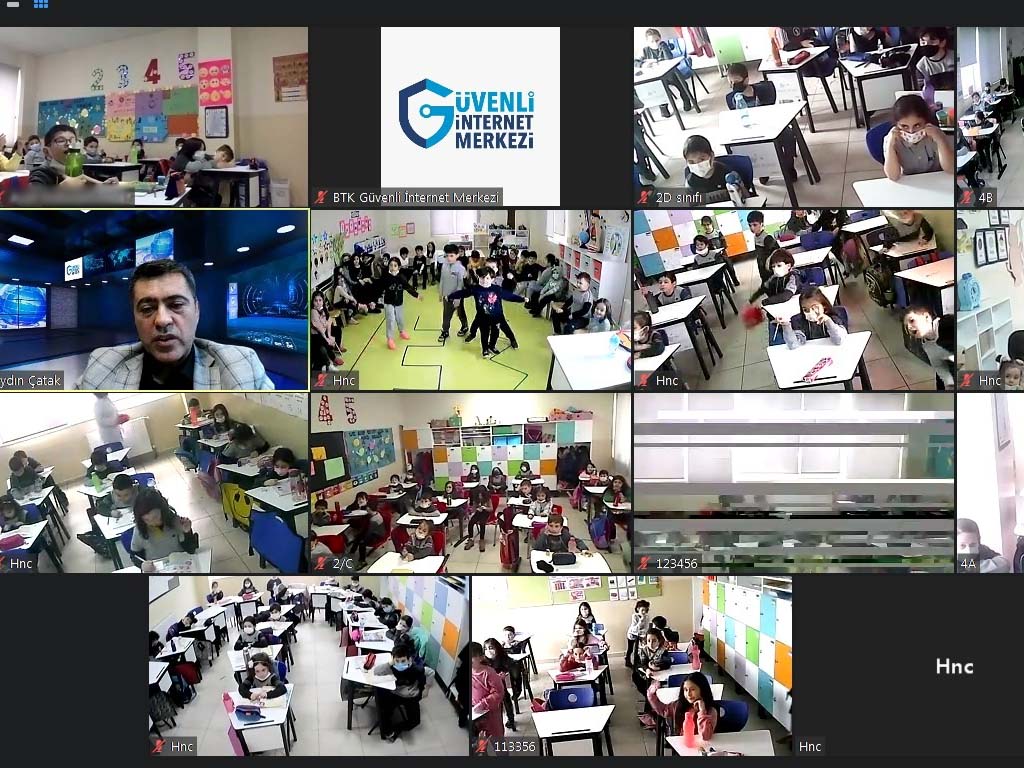 eTwinning Projesi Kapsamında Ankara Yenimahalle Kampüs Koleji Öğrencilerine Yönelik Online Eğitim