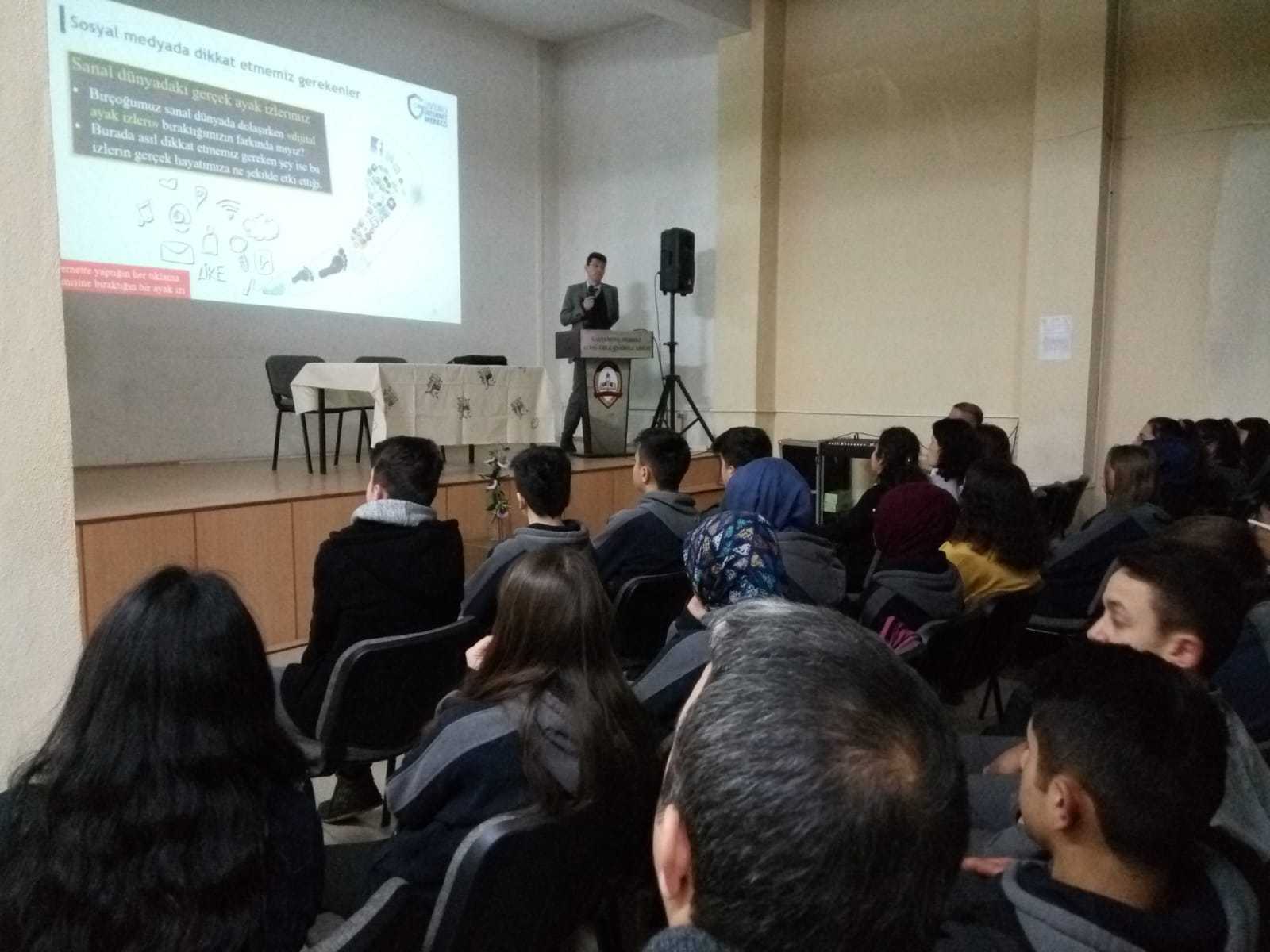 Kastamonu Mustafa Kaya Anadolu Lisesi, Bilinçli Ve Güvenli İnternet Semineri